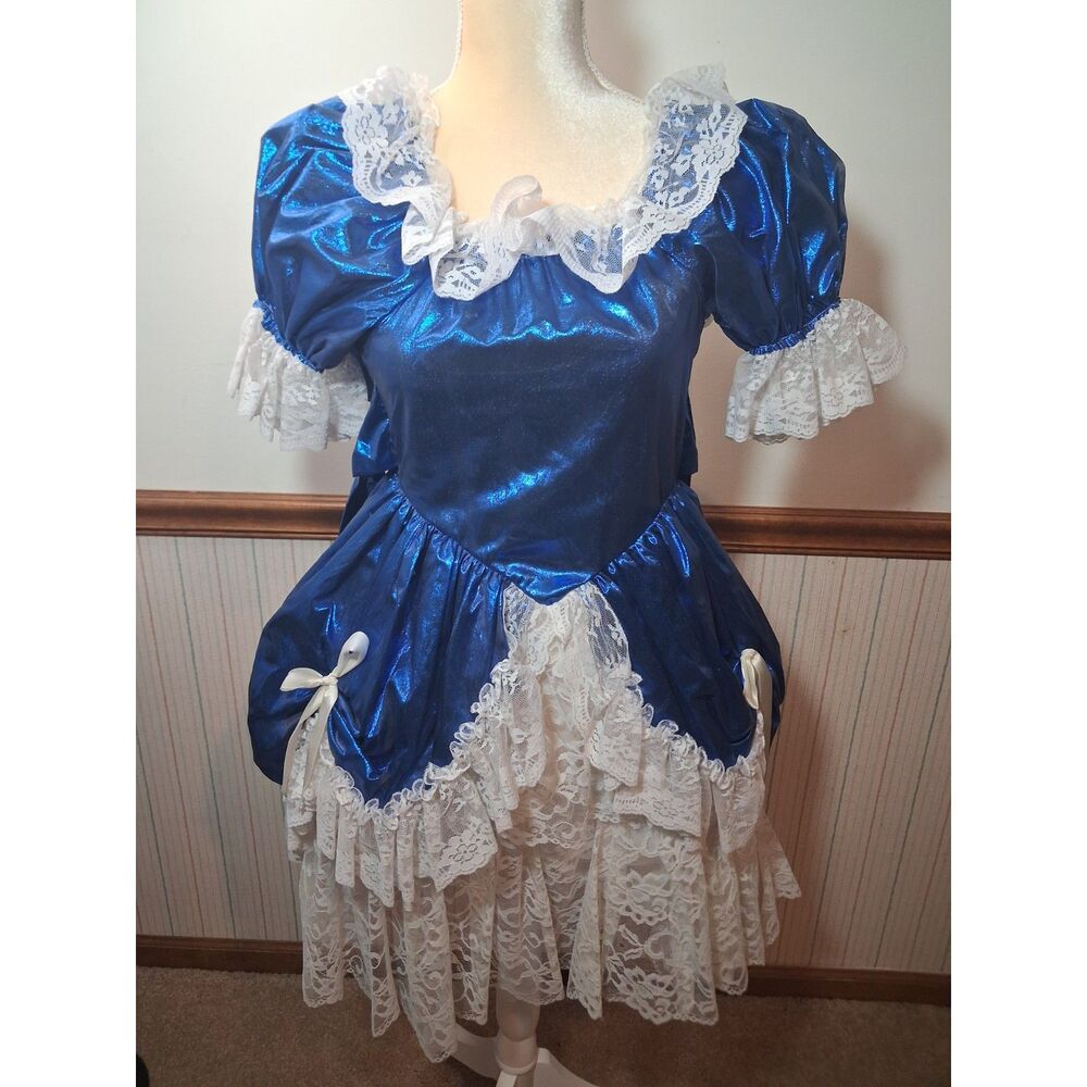 Blossom's by Loralie Vintage Formal Southern Belle Pageant Dress - Girls SZ 12